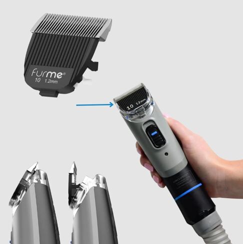 FURME™️ AirClipper Size 7F Replacement Blades - 3.2mm Grooming Clipper Blades, Fur & Hair Shaver for Cats, Dogs and All Pets, Pack of 1 in Kuwait