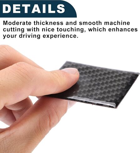 Cigarette Lighter Panel Sticker Cover for Ford F-150 2004-2008 for Lincoln Mark LT 2005-2008 Center Console Interior Trim Carbon Fiber Black Type-A in Saudi Arabia