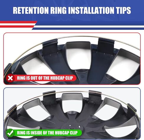 15 Inch Hubcaps Set of 4 Chrome Wheel Rims Cover R15 for Nissan Versa 2007-2025, ABS & PC Material Wheel Tire Covers Snap On Hubcaps for Steel Wheels Replacement Exterior Accessories(4-Packs) in Saudi Arabia