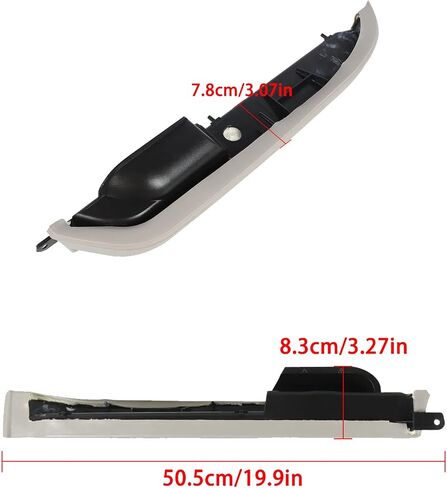 munirater Front Left Driver Side Door Armrest Replacement for 1990-1994 C/K Series 15691229 OEM Gray in Saudi Arabia
