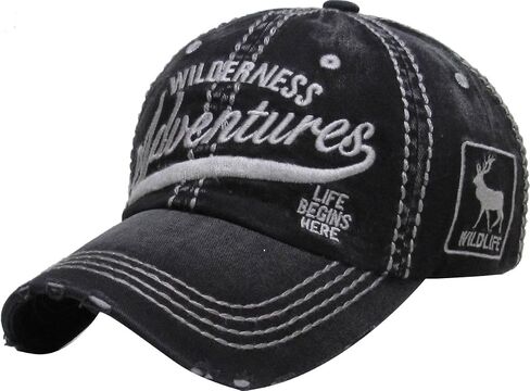 KBETHOS Men's Women's Explore The Outdoors Mountains Scenery Unisex Trucker Baseball Cap in Kuwait