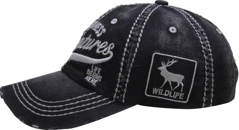 KBETHOS Men's Women's Explore The Outdoors Mountains Scenery Unisex Trucker Baseball Cap in Kuwait