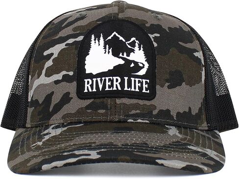 KBETHOS Men's Women's Explore The Outdoors Mountains Scenery Unisex Trucker Baseball Cap in Kuwait