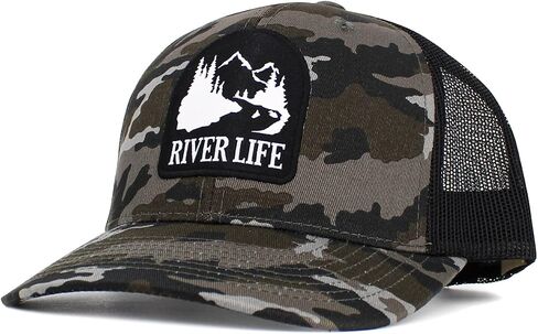 KBETHOS Men's Women's Explore The Outdoors Mountains Scenery Unisex Trucker Baseball Cap in Kuwait