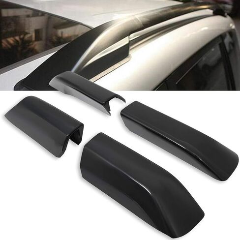 cciyu Roof Rack Rail End Cover Shell for Toyota 4Runner 2010-2021 Roof Rack Rails End Cap Protection Cover in Saudi Arabia