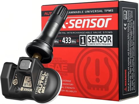 Autel TPMS Sensor Set of 20 MX sensors Dual Frequency 315MHz + 433MHz Tire Pressure Universal Programmable Rubber Valve (Autel MX Sensor Rubber 20pcs) in Saudi Arabia