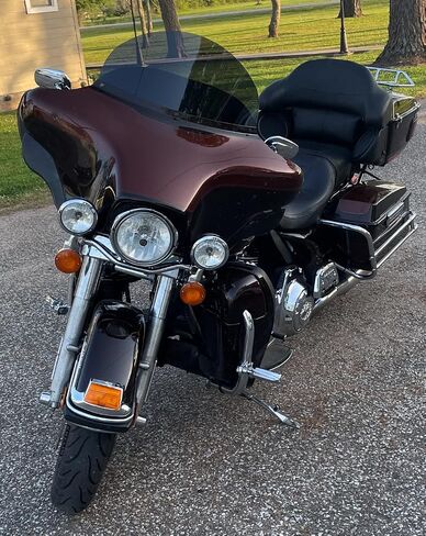 زجاج أمامي داكن اللون مقاس 10 بوصات متوافق مع موديلات Harley Davidson Street Glide/Electra Glide/Ultra Classic/Tri-Glide 1996-2013 in Saudi Arabia