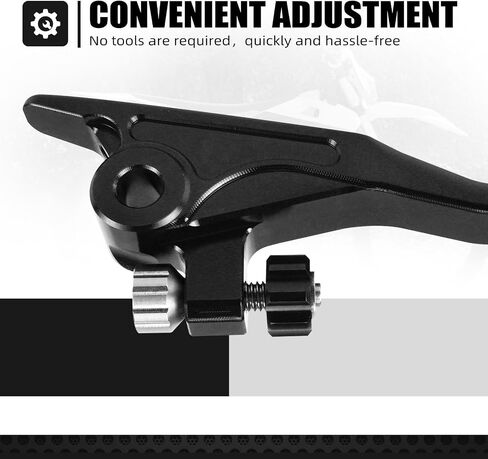 NICECNC Orange Shorty Brake Lever CNC Compatible with KTM 125-450 XC/SX/XCF/SXF 2014-2025,Compatible with Husqvarna 125-501 TE/TC/FE/FC 2014-2015,Billet Aluminum See Fitment in Saudi Arabia