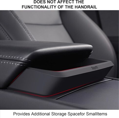 Center Console Organizer for Tesla Model 3 Highland and Model Y Juniper 2024 2025, Sunglasses Holder Armrest Key Card Phone Holder Storage Box Key Interior Accessories in Saudi Arabia