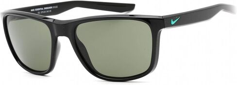 Nike Golf Endeavor Square Sunglasses, Black/Neptune Green, OneSize in Saudi Arabia