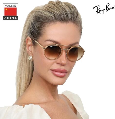Ray-Ban RB3765 Square-Round Shaped Sunglasses for Men & Women with Official RAYBAN Eyewear Kit in Saudi Arabia