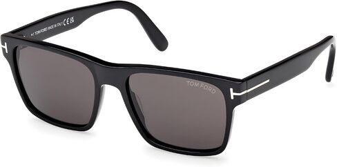 Tom Ford Calder Smoke Square Men's Sunglasses FT1205 01A 55 in Saudi Arabia