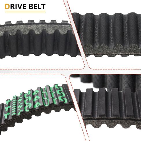 CVT Drive Belt for Kawasaki Prairie 360 03-12 Prairie 650 02-03 Prairie 650 04-06 / Brute Force 650 05-13 750 05-20 / KFX700 04-09 Replace OE# 59011-0003 59011-1080 59011-1084(EPDM Material) in Saudi Arabia