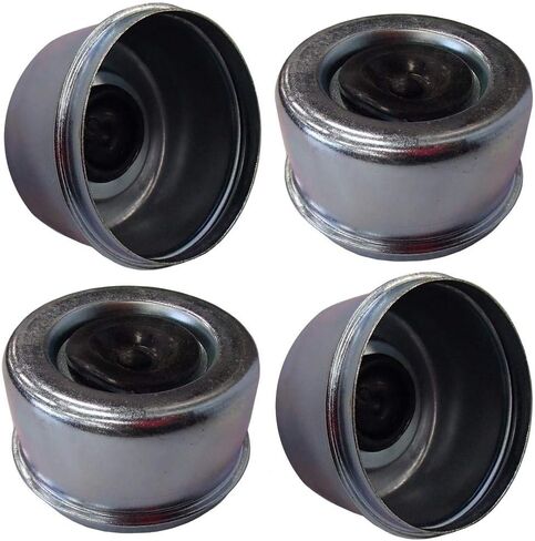 RAParts (4) أربع عبوات غطاء غطاء غبار الشحوم وقابس مقاس 2.72 بوصة لمحاور محور مقطورة E-Z Lube in Saudi Arabia