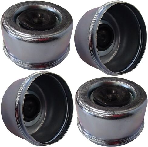 RAParts (4) أربع عبوات غطاء غطاء غبار الشحوم وقابس مقاس 2.72 بوصة لمحاور محور مقطورة E-Z Lube in Saudi Arabia