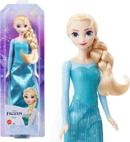 Mattel Disney Princess Dolls, Anna Posable Fashion Doll with Signature Clothing and Accessories, Disney's Frozen Movie Toys in Saudi Arabia