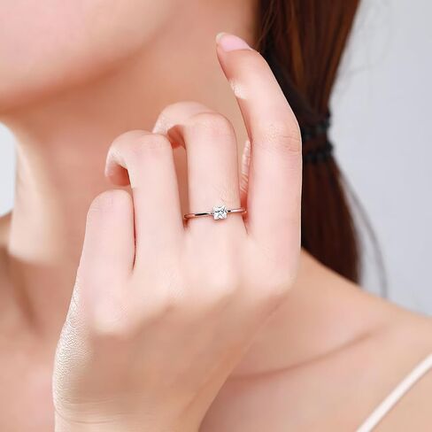 1pc Sterling Silver Personalised Fashion Special Shape Multicolor Zirconia Ring For Ladies Jewelry Fine Jewelry Gift For Women Dating in Saudi Arabia
