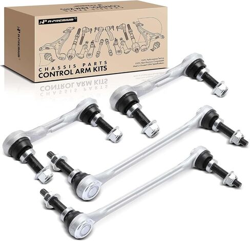 A-Premium Set of 4, Front & Rear Sway Bar Links Kit Stabilizer Bar Links, Compatible with Ford Mustang 2015-2019 in Saudi Arabia