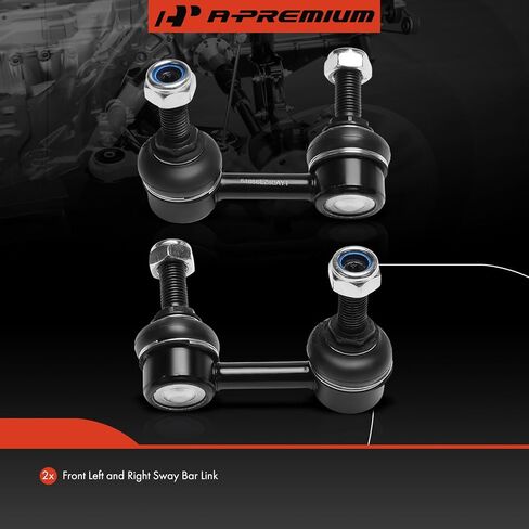 A-Premium 2 x Front Sway Bar Links Stabilizer Bar Links, Compatible with Nissan Titan XD 2016-2023 in Saudi Arabia