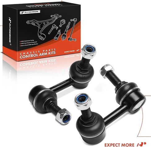 A-Premium 2 x Front Sway Bar Links Stabilizer Bar Links, Compatible with Nissan Titan XD 2016-2023 in Saudi Arabia