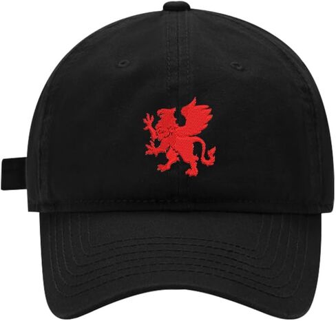Mens Baseball Caps Regal Griffin Embroidered Washed Cotton Adjustable Dad Hat in Kuwait