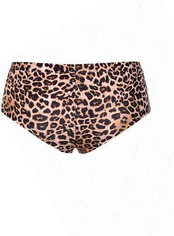 seamoly Deep Blue Polka Dots Print Bowknot Decor Beach Swim Bottom Boyshorts in Saudi Arabia