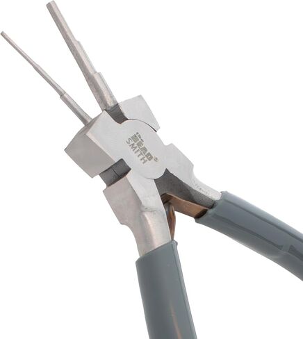 The Beadsmith Wire Looping Pliers – Create 6 Sizes (Ranging 2-9mm) of Loops & Jump Rings, 5.5" long (140mm), Polished Steel Head & PVC Comfort Handle in Kuwait