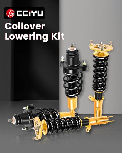 cciyu Coilover Adjustable Lowering Kit Fit 2008-2016 for Mitsubishi for Lancer Suspension Shock Absorbers Adjustable Coilovers in Saudi Arabia
