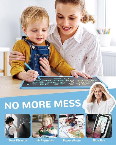 KOKODI LCD Writing Tablet, Gifts for 3 Years Old Boys and Girls，10 Inch Colorful Doodle Board Drawing Tablet, Erasable Reusable Electronic Drawing Pads, Educational and Learning Toys for Kids in Saudi Arabia