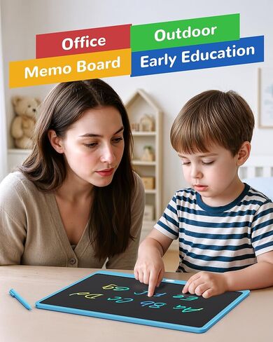KOKODI LCD Writing Tablet, Gifts for 3 Years Old Boys and Girls，10 Inch Colorful Doodle Board Drawing Tablet, Erasable Reusable Electronic Drawing Pads, Educational and Learning Toys for Kids in Saudi Arabia