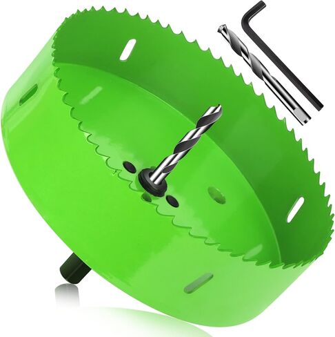 طقم منشار ثقب، 15 قطعة منشار ثقب مع 3/4 بوصة إلى 2.95 بوصة (19 مم - 75 مم) 12 قطعة شفرات منشار، شياكة، مفتاح سداسي، 2024 منشار ثقب مطور للوحة PVC والخشب والخشب الرقائقي in Saudi Arabia