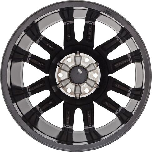 New 20x9" 20 Inch Machined and Black Aluminum Alloy Wheel Rim for GMC Sierra 1500 Year 2020-2024 | ALY05914U46N | Direct Fit - OE Stock Specs in Saudi Arabia