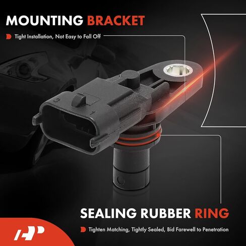 A-Premium Exhaust Engine Camshaft Position Sensor Compatible with Mercedes-Benz C63 AMG 2008-2015, E63 AMG, S63 AMG, CLS63 AMG, SL63 AMG, SL63 AMG, SLS AMG, R63 AMG, CL63 AMG, CLK63 AMG, ML63 AMG in Saudi Arabia