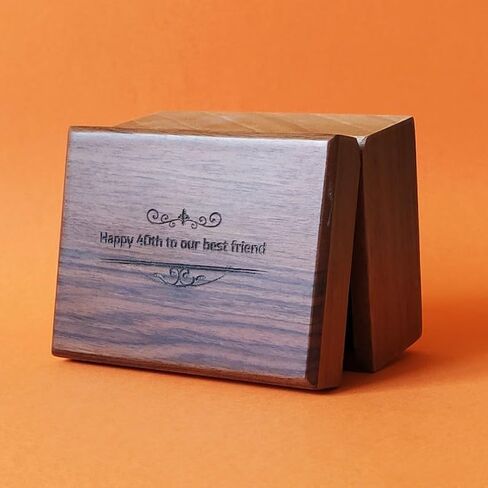 Custom Song Wooden MP3 Music Box, Walnut Your Music Box With Text, High Quality Christmass Gift Your Song in Saudi Arabia