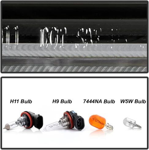 ACANII - For 2016-2018 Nissan Altima [Halogen w/o LED DRL Model] Chrome Housing Projector Headlights Headlamps Pair Set in Saudi Arabia