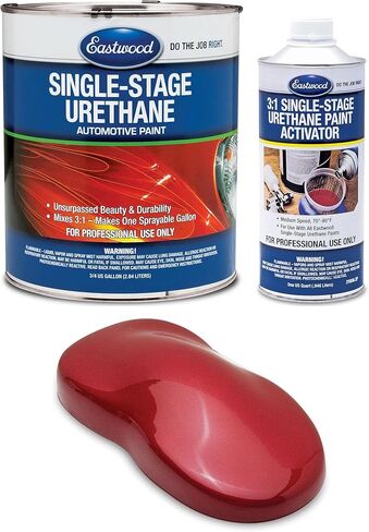 Eastwood 3:1 Molten Red Metallic Single Stage Automotive Spray Paint 1 Sprayable Gallon Kit in Saudi Arabia