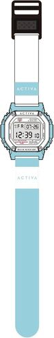 ACTIVA x INVICTA DIGITAL ESSENTIALS للجنسين 44.5 ملم ABS أبيض + تيفاني أزرق غير قابل للتطبيق قرص رقمي إلكتروني in Saudi Arabia