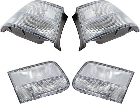 Civic Tail Lights All Clear Lens Left & Right Compatible with 1996-2000 Hon-da Civic Coupe 2-Door in Saudi Arabia