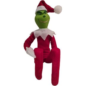 Creepy Hockey Masked Horror Elf Decoration 35cm – Handmade Horror-Inspired Ornament for Christmas, Halloween & Holiday Party Décor – Spooky Collectible with Sinister Expression in Saudi Arabia