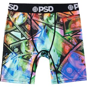 PSD Boy's Spiral Chill Yth Boxer Briefs, Multi, M in Kuwait