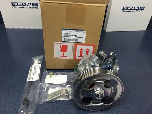 Subaru 2004-2007 Impreza WRX & STi Power Steering Pump & Harness Kit - 34430FE042 x1, 34446AG020 x1, 34433AG020 x1, 010406140 x1 - Genuine OEM in Saudi Arabia