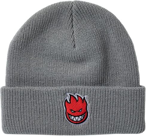 Spitfire Wheels Beanie Bighead Fill Cuff Grey/Red Grey in Saudi Arabia