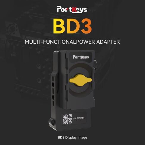 Portkeys BD1 Double-Sided NP-F Dummy Battery Module Vertical and Cross Mounted, for Wireless Video Transmission System Camera Field Monitor, etc in Saudi Arabia