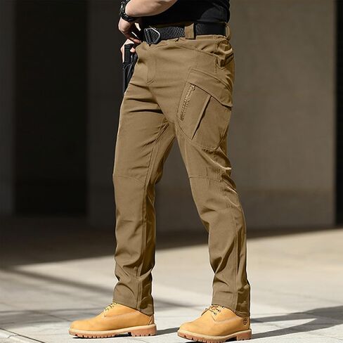 Tactical Cargo Pants for Men Outdoor Jogger Hiking Pants Big and Tall Ripstop Water Resistant Work Construction Pant in Saudi Arabia