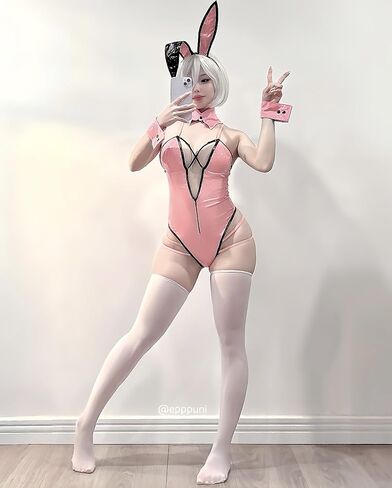 KORURACLUB Bunny Girl Cosplay Anime Bunny Suit Cosplay مثالية لمؤتمرات الهالوين وحفلات عيد الميلاد والأحداث التنكرية in Saudi Arabia