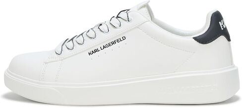 KARL LAGERFELD Mens Lightweight Phylon Sole Faux Leather Sneaker in Saudi Arabia