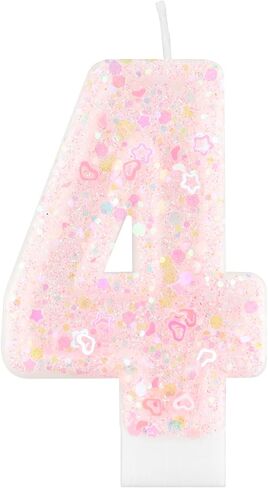 Pink Birthday Number 11 Candles,Pink Crown Happy Birthday Supplies for Cake,Rose Gold Glitter Cake Candles for Girl Women Wedding Party Anniversary Celebrations Supplies in Saudi Arabia