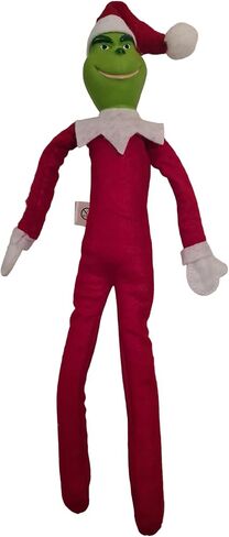 Creepy Hockey Masked Horror Elf Decoration 35cm – Handmade Horror-Inspired Ornament for Christmas, Halloween & Holiday Party Décor – Spooky Collectible with Sinister Expression in Saudi Arabia