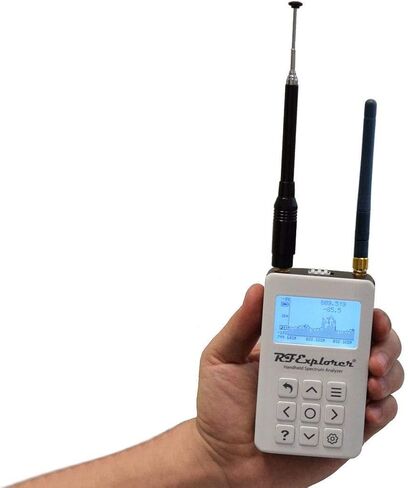 محلل الطيف الرقمي المحمول RF Explorer 6G Combo Plus - نحيف مع حقيبة حمل من الألومنيوم in Kuwait