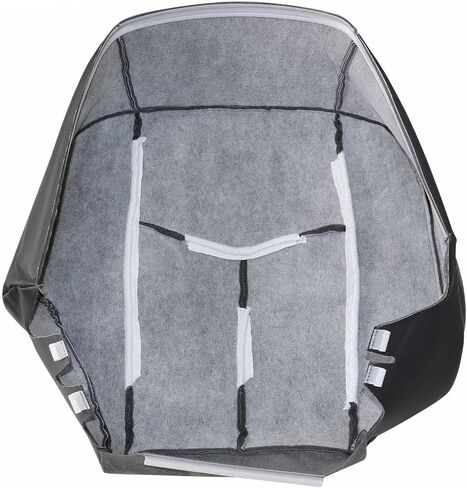 NLQR Front Driver & Passenger Bottom & Top Replacement Cloth Seat Covers Dark Gray 69C Compatible with Chevy Silverado GMC Sierra 2003 2004 2005 2006 2007 in Saudi Arabia